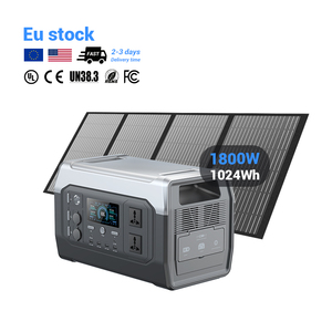 1800W 1024Wh personalizado con aplicación Wifi Bluetooth UPS energía de respaldo para computadora de escritorio estación de energía portátil almacén de la UE - Product Image 1