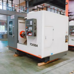 TCK50数控斜床车铣复合数控车床带自动刀具大斜床刀塔机 - Product Image 2