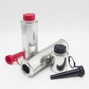 空燃料添加剂锡罐厂家批发摩托车添加剂空锡罐 - Product Image 1
