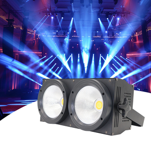 2025 yeni Model 2x100W COB WW/CW gece kulübü ışıkları beyaz veya sıcak beyaz 2in1 2 LED gözler kör ışık - Product Image 1