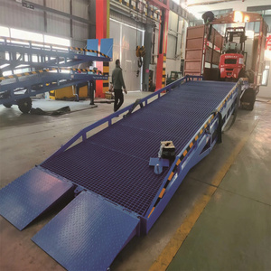 Rampa elevadora de 10 toneladas personalizable, capacidad de carga, contenedor de gran tonelaje, plataforma de carga y descarga, equipo de manipulación de materiales - Product Image 4