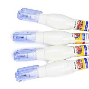 Weibo Mịn Màu Sữa Chất Lỏng Joyko Màu Giấy Correction Bút Lỏng Pena Cairan Koreksi Trắng Ra Sửa Đổi Nhanh Khô Bút - Product Image 4