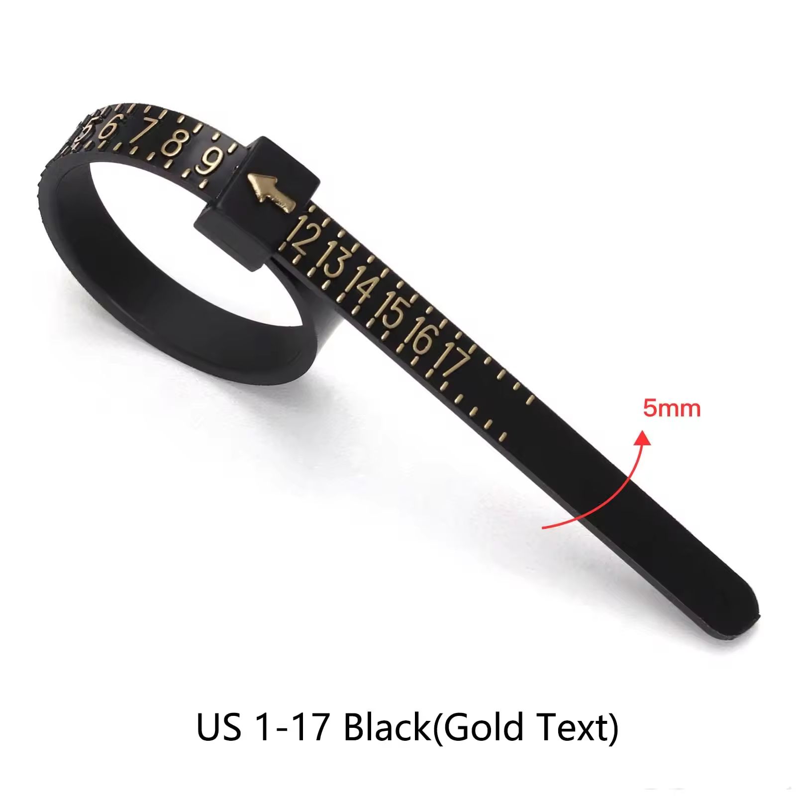 US 1-17 Black(Gold Text)