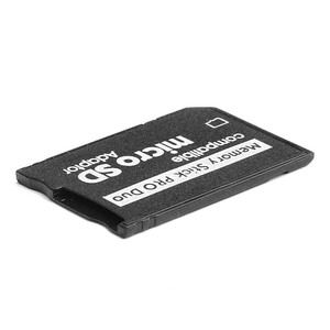 用于PSP2000 PSP3000存储卡转换器的<span class=keywords><strong>PSP</strong></span> 1000记忆棒专业双卡读卡器的微型<span class=keywords><strong>SD</strong></span> TF至微软卡适配器 - Product Image 3