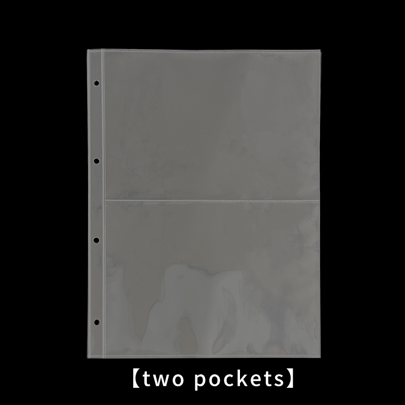 A4 4-trou pp liant + 2 poches pp manches