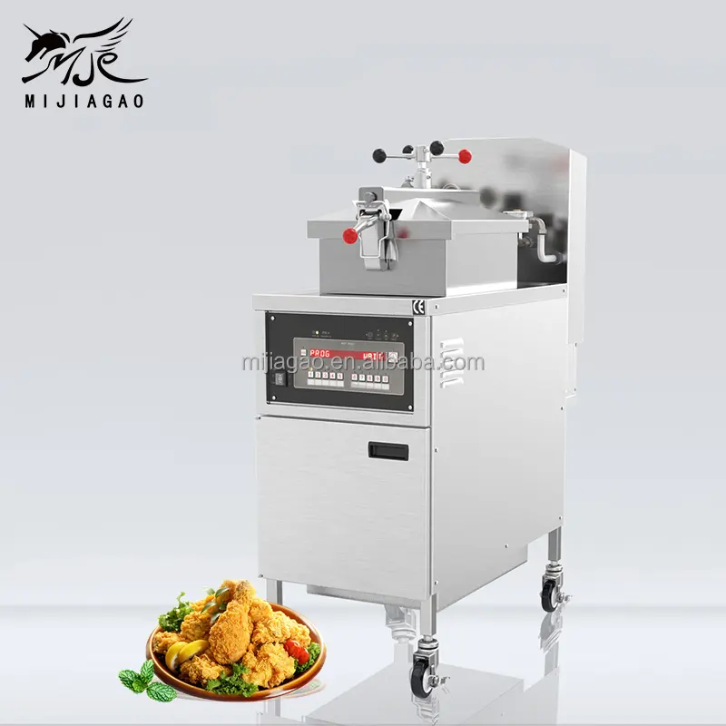 Freidora a presión de alta calidad, máquina asada de pollo, de alta calidad, a presión