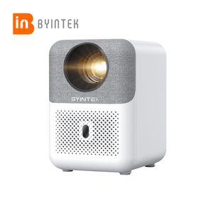 BYINTEK Precio bajo Mini Data Show Proyector de video hecho en casa chino U4 Proyector USB pequeño portátil con diseño de tela - Product Image 1
