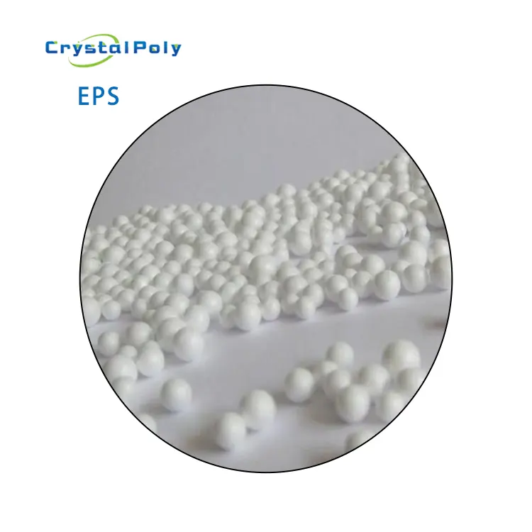 Bolas expansíveis de espuma de resina Eps para Eps, matérias-primas de Eps, contas de poliestireno de 0,3 0,5 mm, preço de atacado