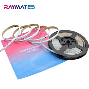 Raymates DreamColor cob แถบไฟ LED 420 24V แบบดิจิทัล rgbic สำหรับเพดานห้อง
