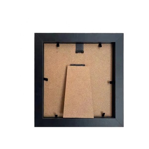 4x4 12x12 14x14 15x15 16x16インチの正方形の天然木の黒いフォト額縁ホリデーギフト用 - Product Image 6