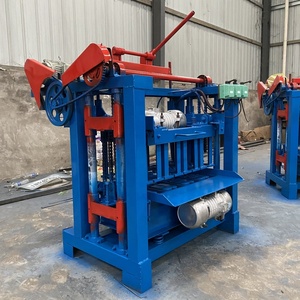 Widely Used QTJ4-35A Brick Making Machinery Concrete <strong>Block</strong> <strong>Machine</strong> Manual Mud Brick Making <strong>Machine</strong> - Product Image 4