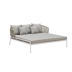 En iyi 2-Person açık Sunbed ev kullanımı için veranda Daybed yastıklar ile oteller için parklar dış Queen ors kraliçe boyutu solaryum