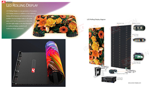 JCVISION 55-дюймовый гибкий дисплей Amoled и OLED - Product Image 6