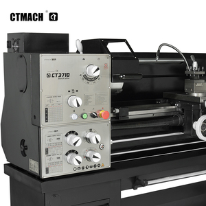 מכונת מחרטה 1000 מ""מ למכונת מחרטה מתכת CT3710 מחיר עם מחרטת מיטה שטוחה אופקית - Product Image 5