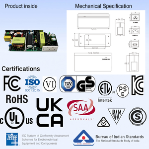 Myixi 100-240V 19V 4.74A 4.75a 90W AC Adapter cung cấp điện Adapter 90W 5.5x2.5mm cho xe điện LCD màn hình không khí coolar - Product Image 2