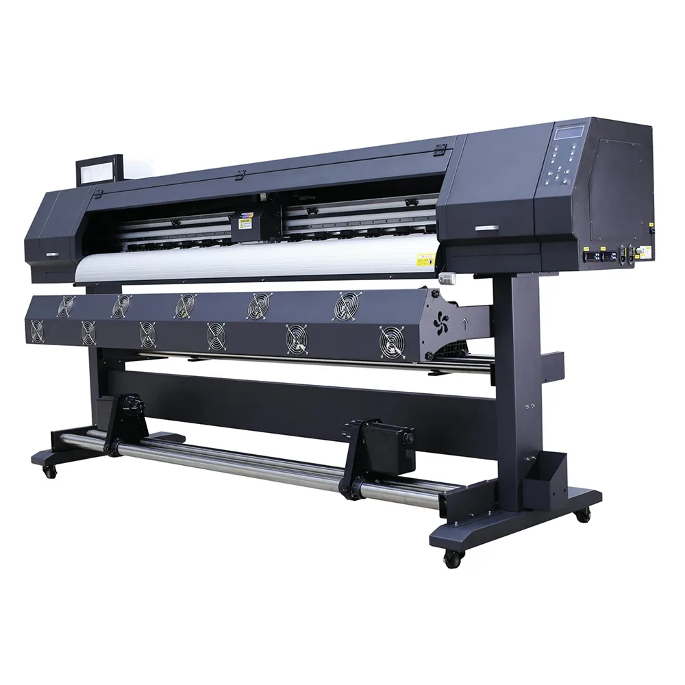hot sale take up system 4720 1.8m wide format eco solvent printer 1.6 m a0 size large