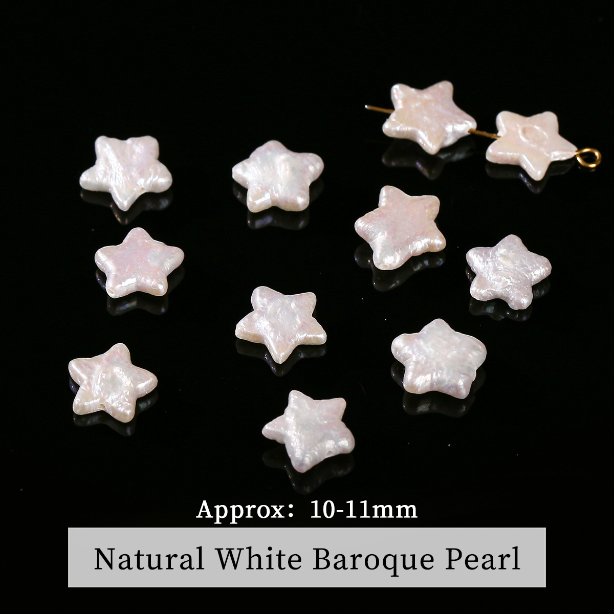 Natural White Baroque Pearl