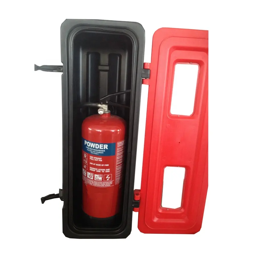 Resistente al fuoco Rossa cabinet cabinet ABS 4 kg-9 kg fuoco extintor box