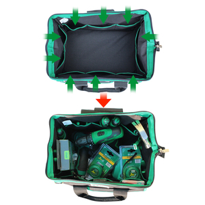 LAOA 600D <strong>Tool</strong> <strong>Bag</strong> Electrician Large Capacity Repair <strong>Tool</strong> Kit Water Proof <strong>Bags</strong> Storage for Electricians <strong>Tools</strong> - Product Image 3