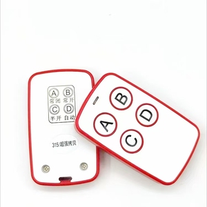 433MHz Auto apriporta per Garage telecomando duplicatore a 4 canali con codice clonazione chiave Auto in plastica - Product Image 6