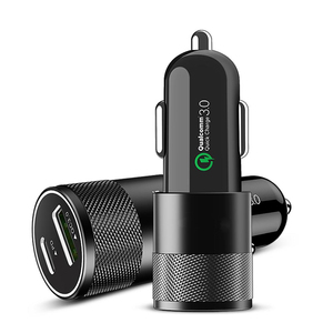 Original Super Quick Mobile Charging 38w Qc3.0 Usb Type c <strong>2</strong> <strong>in</strong> <strong>1</strong> Fast Usb <strong>2</strong> Port Car Cell Phone Charger - Product Image 5