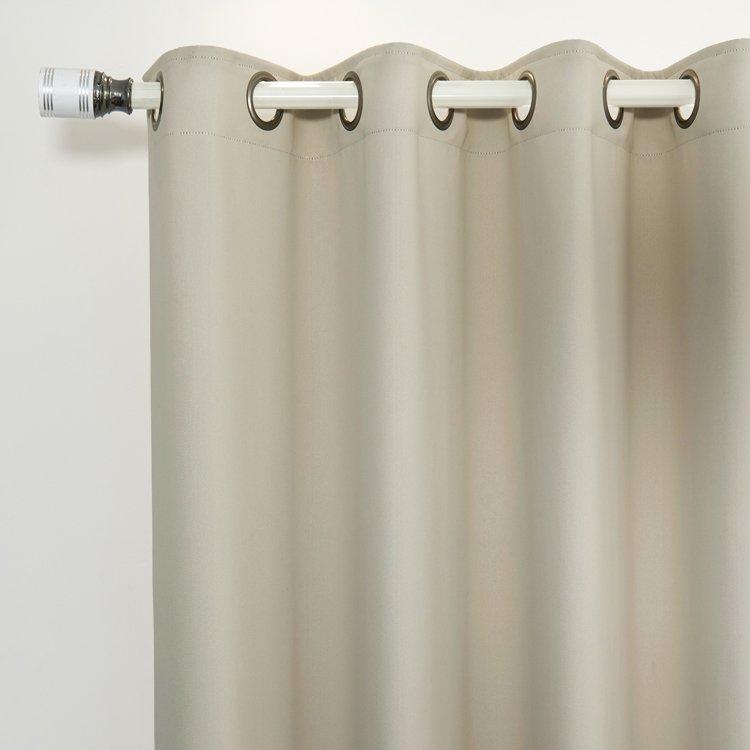 High quality 100% blackout mustard yellow window small curtains for home use