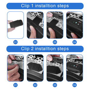 EJEAS V6 pro accesorios de motocicleta intercomunicador para moto Bluetooth casco intercomunicador 6 jinetes sistema de intercomunicación - Product Image 5