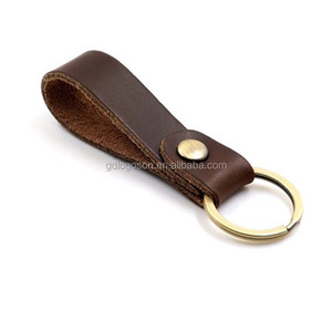 ขายส่ง Handmade ของที่ระลึกส่วนบุคคลที่กำหนดเองหนัง Valet Keychain พวงกุญแจห่วงเข็มขัดคลิป - Product Image 4