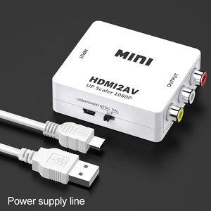 Adaptador Hite mi DMI a A3RCA omomomomomomposite Hdmi a ideideo uudio onverter 1080P PAA/ Nmi mi - Product Image 4