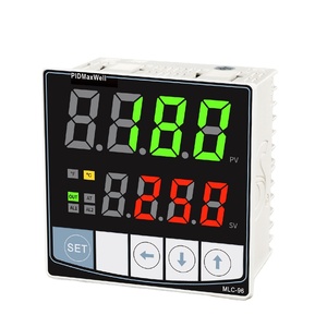 Customizable 53mm Depth PID On-Off <strong>Temperature</strong> <strong>Controller</strong> Thermostat Short Body ABS Material OEM and ODM Supported - Product Image 1