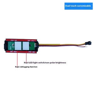 Interruptor de luz de espejo de baño inteligente con sensor de movimiento, ajuste de la temperatura del color, atenuación y función antiniebla Interruptor de Sensor IR - Product Image 2