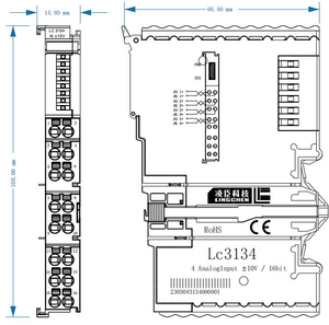 Factory Supply Industrial Remote I/o LC3134 <strong>Modbus</strong> Modul Plc <strong>Input</strong> Module <strong>Output</strong> for Automated System