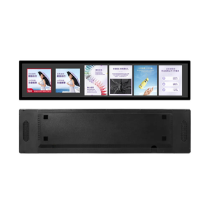 Reproductor de publicidad de promoción de bus de 15,4 pulgadas, barra estirada ultraancha, señalización Digital, pantalla LCD Android - Product Image 1