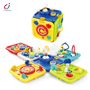 Chengji erken eğitim montessori bebek aktivite meşgul küp interaktif oyuncak 6 1 çok fonksiyonlu uzay dron hedron oyuncaklar - Product Image 1