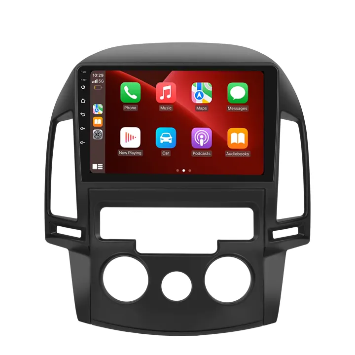 Crbrillar 9 ''araba radyo Android 12 Carplay Android oto GPS RDS HIFI desteği Hyundai I30 için AHD kam 2009