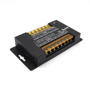 Amplificatore di segnale rgbw dc12-24v guscio di ferro pwm ripetitore e controller di potenza ad alta velocità rgbw a 4 canali per striscia led - Product Image 3