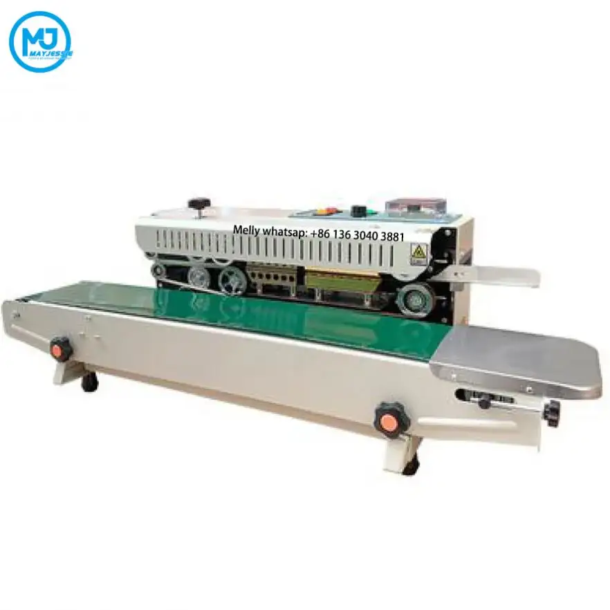 Вертикальный уплотнитель ленточного уплотнителя, машина для запечатывания непрерывных мешков с датой печати.