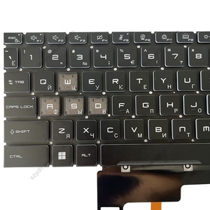 新款俄罗斯笔记本电脑RGB键盘MSI GL66 GF66 MS-1581 1582 1583 1585 GL76 GF76 MS-17L1 17L2 17L3 MS-17L4 MS-17L5黑色 - Product Image 4