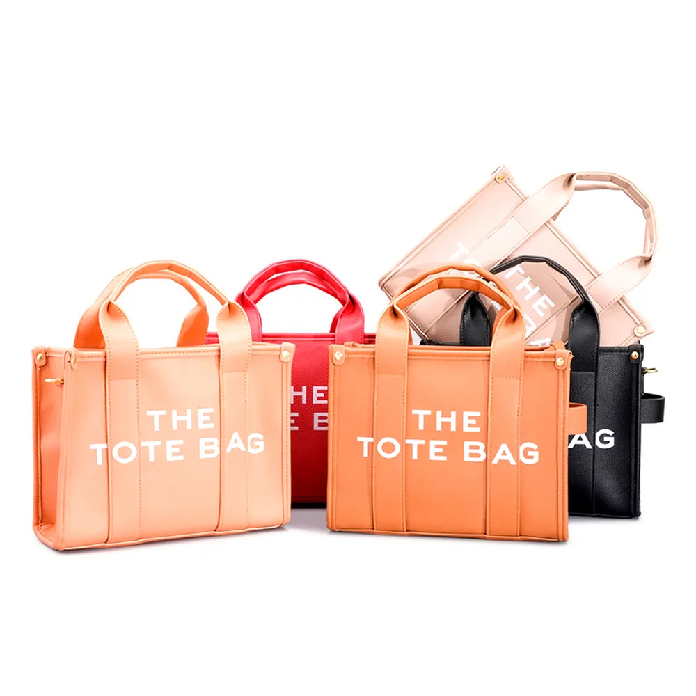Tasarımcı ünlü marka özelleştirmek kadın PU deri Tote çanta çanta Crossbody çanta lüks çanta çanta bayanlar için
