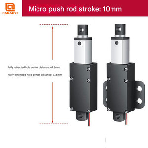法拉迪定制各种致动器线性12v 24v电动Dc微型直流电机，用于机器人扫地机 - Product Image 6