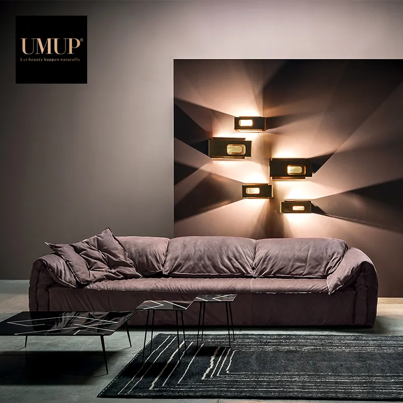 Высококачественный большой нубуковый домашний Роскошный итальянский современный дизайн набор мебели для дивана удобный диван для гостиной
