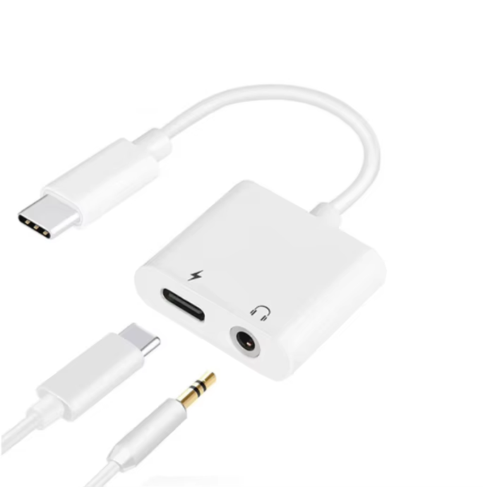 White Type c+3.5mm: