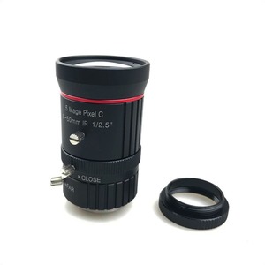 Özel 5-50mm 1/2.5 'manuel Zoom odak C/CS dağı ile HD 5.0MP değişken odaklı endüstriyel görüş Lens güvenlik kamerası - Product Image 2