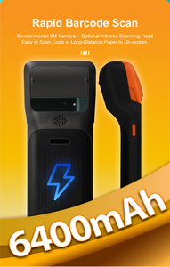 MHT-M3 Android 11 портативное мобильное устройство 3 Гб ОЗУ + 32 Гб ПЗУ безопасный терминал оплаты - Product Image 6