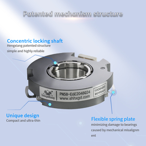 Ultra Thin Series PN58 incremental hollow shaft rotary <strong>encoder</strong> with up to 10000 ppr metal suitable for industrial <strong>use</strong> - Product Image 3
