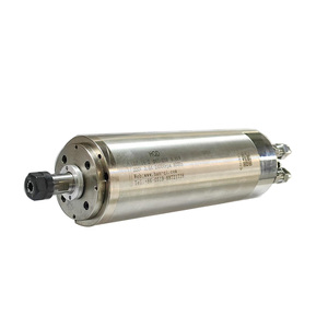 HQD 220V 800W 0.8kw数控主轴电机65毫米直径，带水冷却器，用于数控铣削和路由器机床 - Product Image 3