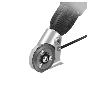 Metal dişli ile modifiye plaka kesici elektrikli matkap plaka kesici-alüminyum sac demir makaslar kesme için ışık kafaları - Product Image 1