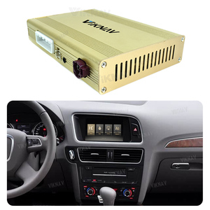 VIKNAV LinuxインターフェースボックスAUDI Q3 Q5 Q7 2010-2018 MMI 3GワイヤレスApple CarPlay Android Auto GPSナビゲーションに適合 - Product Image 1