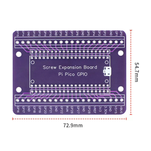 Orijinal ahududu PICO GPIO genişletme kartı ahududu Pi Picow terminali GPIO arayüz modülü