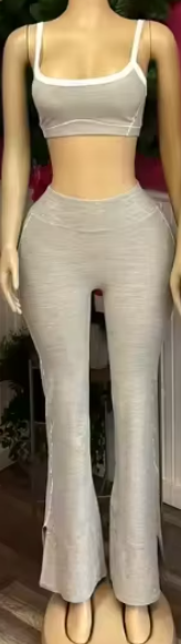 Z425ST07 Gray Pantsuits